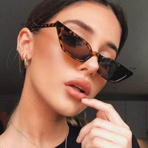 2020 New Women Cateye Vintage Red Sunglasses Brand Designer Retro Points Sun Glasses superstar Female Lady Eyeglass Cat Eye