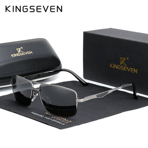 KINGSEVEN 2020 Brand Classic Square Polarized Sunglasses Men's Driving Male Sun Glasses Eyewear UV Blocking OculosN7906