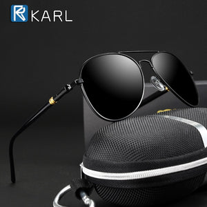 Classic Sunglasses Polarized Men Driving Glasses Black Pilot Sun Glasses Brand Designer Male Retro Sunglasses For Men/Women